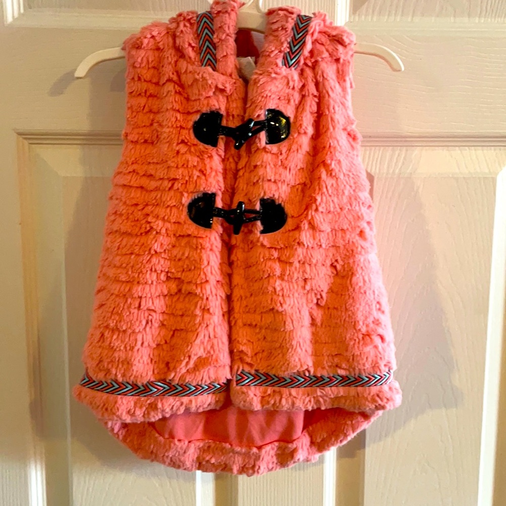 Kids pink vest - Picture 1 of 3